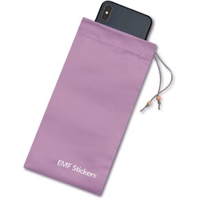 Faraday Bags EMF Shield Sleeve Blocker Protection for Cell Phone Smartphone Pouch Signal Blocking Case for 5G RFID in Pocket Drawstring Closure (Pink, 1 Pcs) ZcarpetH in Saudi Arabia