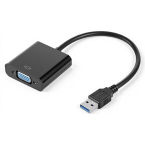 محول USB إلى VGA للشاشة، محول VGA إلى USB 3.0/2.0، كابل فيديو متعدد الشاشات 1080P لأجهزة الكمبيوتر المحمول، سطح المكتب، HDTV، الشاشة، جهاز العرض in Kuwait
