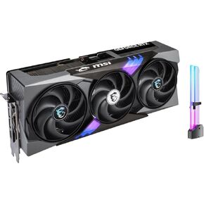 بطاقة رسومات msi GeForce RTX 5090 Gaming Trio OC Triple Fan، 32 جيجا GDDR7، 3352 AI Tops، DLSS 4، إنشاء محتوى AI، استدلال LLM محلي، 28 جيجابت في الثانية، 512 بت، DP 2.1b x3، HDMI 2.1b، مع حامل GPU in Kuwait