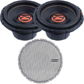 Memphis 2 MJP1222 12" Dual 2 Ohm MOJO Pro Subwoofer with a BRMG12 12" High Excursion Subwoofer Grill in Kuwait