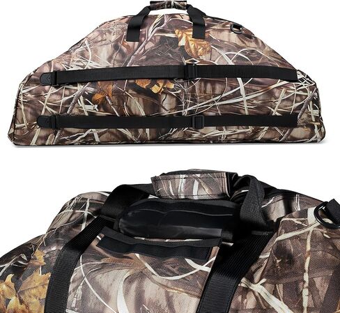 RQG Compound Bow Case, 37.5 inch Soft Bow Case for Compound Bow Bag Holder Lightweight with Multiple Pockets for Archery Hunting, Tip-to-Tip Length < 35.5in, Hand/Shoulder/Back Carry in Kuwait