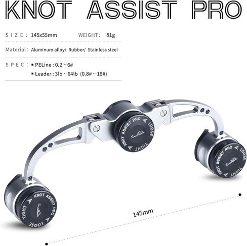 FG Knot Assist Tool，Knot Assist GT Knotter Leader Connection Knot Assist 2.0 for FG Knot Braided Line to Leader Connection Fishing Knot Tying Tool for Braid to Monofilament Leade in Saudi Arabia