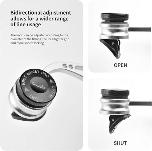 FG Knot Assist Tool，Knot Assist GT Knotter Leader Connection Knot Assist 2.0 for FG Knot Braided Line to Leader Connection Fishing Knot Tying Tool for Braid to Monofilament Leade in Saudi Arabia