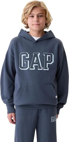 Gap Boys 'Logo Logo Hoodie Sweatshirt in Kuwait