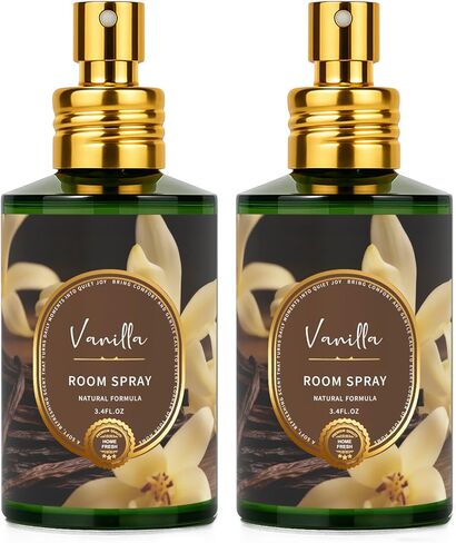 رذاذ غرفة التنوب والغابات 2 عبوة ، 3.4 أوقية/100 مل لكل منهما-معطر الهواء طويل الأمد ومرصعة الرائحة للمنزل ، والكتان ، والحمام ، وغرفة النوم والمكتب ، ورذاذ الغرفة المركزة in Kuwait