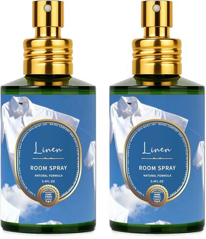 رذاذ غرفة التنوب والغابات 2 عبوة ، 3.4 أوقية/100 مل لكل منهما-معطر الهواء طويل الأمد ومرصعة الرائحة للمنزل ، والكتان ، والحمام ، وغرفة النوم والمكتب ، ورذاذ الغرفة المركزة in Kuwait