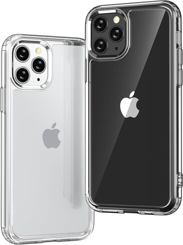 حافظة نحيفة من ONES لهاتف iPhone 17 Pro Max، [PC + TPU Hybrid] [حماية من السقوط من الدرجة العسكرية] [مضادة للاصفرار] [مضادة للانزلاق]، غطاء صلب من السيليكون المقاوم للصدمات لهاتف iPhone 17 Pro Max، حافظة شفافة in Kuwait