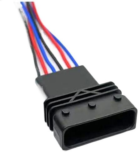 Cars Connectors 6 Pin Automobile Accelerator Pedal Harness Plug Car Throttle Connector for 6-929264-2 6-929265-2(Male Female,1 Set) in Saudi Arabia