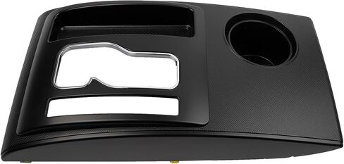 Dasbecan Center Console Shifter Bezel Gear Shift Panel Cover Cup Holder Trim Compatible with Toyota Tacoma 2005-2015, Carbon Fiber Color Gear Shift Trim Replaces# 58822AD010 58822-AD010 in Saudi Arabia