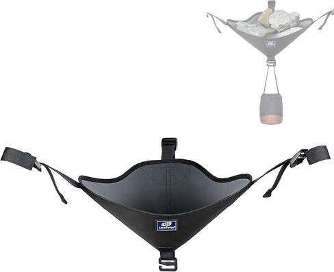 LEOFOTO Tripod Weight Universal Video Stone Bag, Black Heavy Duty Tripod Sand Bag for Stabilizing Photography Tackle Accessory in Kuwait