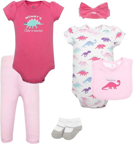 Hudson Baby Unisex Baby Cotton Layette Set in Kuwait
