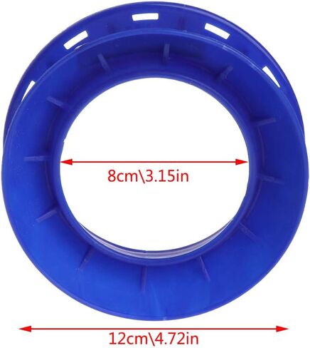 Fishing Line Coiling Plate Wire Winding Rings Fishing Line Reel Plastic Handle Wire Winding Circular Main Coil Board, reference picture, Quantity: One in Saudi Arabia