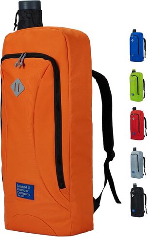 Legend Artemis Archery Backpack for Recurve Bow - Professional Bow Backpack for Travels - Storage Pockets for Gear & Accessories - Protective Foam Padding - Comes with Arrow Tube Case - 11"x8"x27" in Saudi Arabia