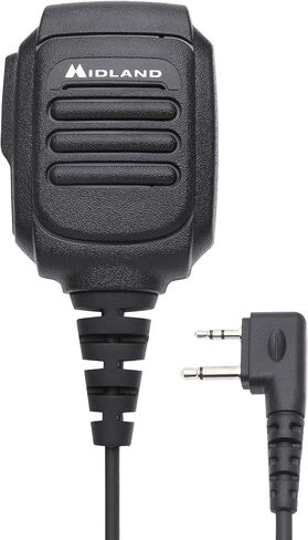 راديو Midland GXT67 PRO GMRS + حزمة ميكروفون كتف AVPH10 PTT - جهاز اتصال لاسلكي مقاوم للماء بقدرة 5 وات مع خاصية إلغاء الضوضاء in Kuwait