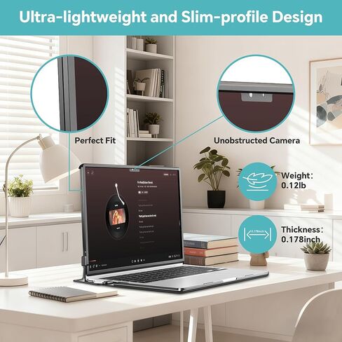 إطار شاشة لمس مغناطيسي لجهاز MacBook Air مقاس 15 بوصة، لوحة لمس عالية الدقة تعمل بالأشعة تحت الحمراء تدعم الإيماءات المتعددة، توصيل وتشغيل بدون سائق، لوحة تتبع تعمل باللمس، تتضمن حافظة صلبة واقية، قلم سلبي in Kuwait