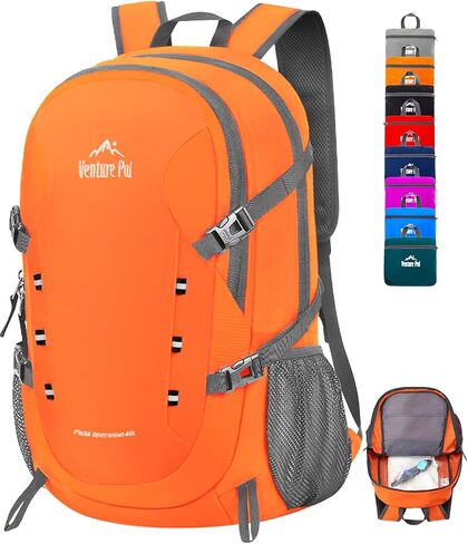 حقيبة الظهر Venture Pal 40L خفيفة الوزن وقابلة للتعبئة أثناء السفر والمشي لمسافات طويلة in Kuwait