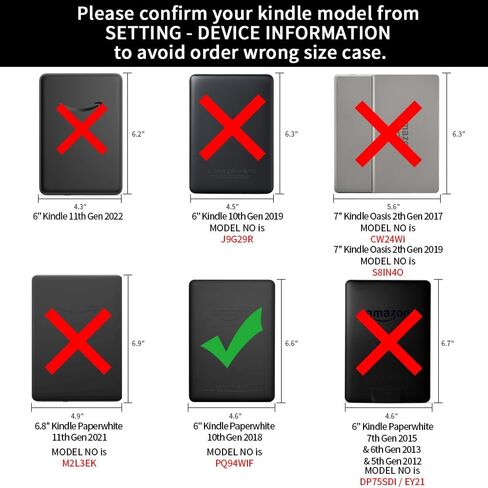 واقي شاشة Youngme مضاد للتوهج (غير لامع) مكون من 5 قطع لإصدار Kindle Paperwhite الجيل العاشر 2018 مقاس 6 بوصات، طبقة حماية ممتازة من PET بتغطية كاملة وواقي شاشة غير لامع للعناية بالعين in Saudi Arabia