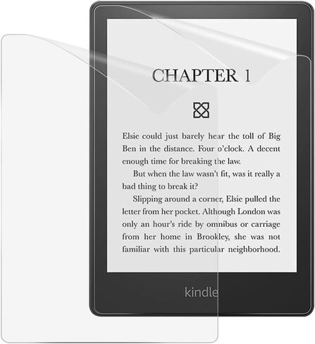 واقي شاشة Youngme مضاد للتوهج (غير لامع) مكون من 5 قطع لإصدار Kindle Paperwhite الجيل العاشر 2018 مقاس 6 بوصات، طبقة حماية ممتازة من PET بتغطية كاملة وواقي شاشة غير لامع للعناية بالعين in Saudi Arabia
