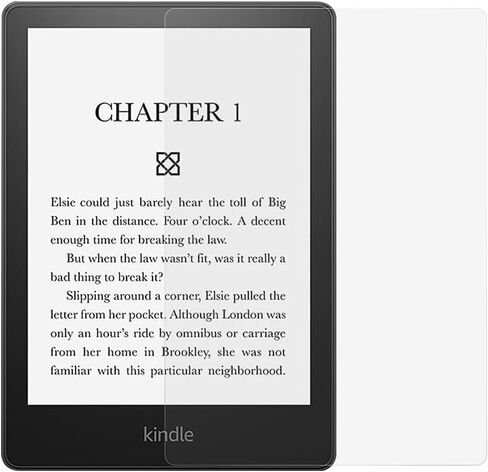 واقي شاشة Youngme مضاد للتوهج (غير لامع) مكون من 5 قطع لإصدار Kindle Paperwhite الجيل العاشر 2018 مقاس 6 بوصات، طبقة حماية ممتازة من PET بتغطية كاملة وواقي شاشة غير لامع للعناية بالعين in Saudi Arabia