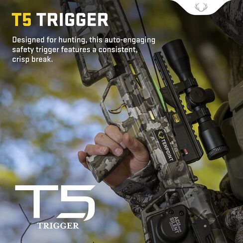 TenPoint Titan 400 Crossbow، Vektra - 400 إطارًا في الثانية - يتضمن نطاق Pro-View 400 وجهاز ACUdraw الصامت للتصويب وثلاثة أسهم كربون Pro Elite 400 in Kuwait