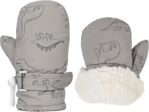 Toddler Kids Winter Mittens Baby Warm Fleece Lined Gloves Waterproof Snow Ski Gloves for Boys Girls (for 2-4 Years) in Saudi Arabia