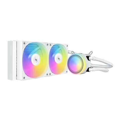 مبرد سائل SAMA L70 240 مم ARGB CPU، مبرد مياه CPU PC AIO، مرآة لا متناهية مشطوفة، مضخة سيراميك عالية الأداء، مع مراوح تحمل هيدروليكية 28 مم، Intel LGA 1851/1700/1200/115X&AMD AM5/AM4، أسود in Kuwait