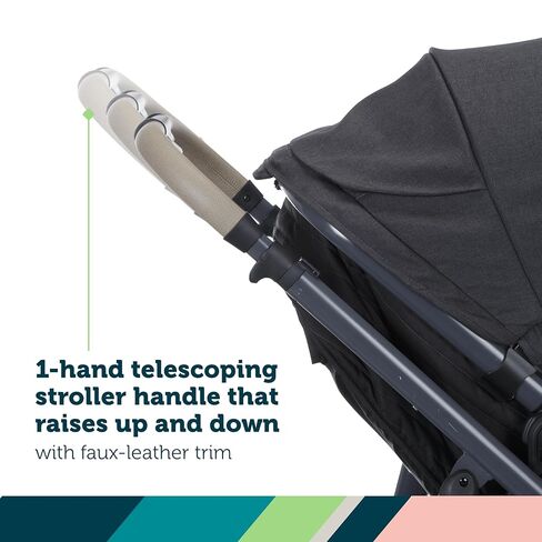 Safety 1st onBoard Slide 6-in-1 Infant Car Seat & Baby Stroller Travel System with SafetySlide Base, Rocky Point in Saudi Arabia