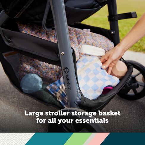 Safety 1st onBoard Slide 6-in-1 Infant Car Seat & Baby Stroller Travel System with SafetySlide Base, Rocky Point in Saudi Arabia