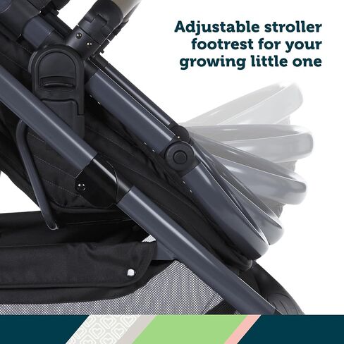 Safety 1st onBoard Slide 6-in-1 Infant Car Seat & Baby Stroller Travel System with SafetySlide Base, Rocky Point in Saudi Arabia