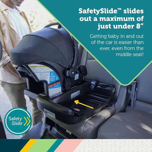 Safety 1st onBoard Slide 6-in-1 Infant Car Seat & Baby Stroller Travel System with SafetySlide Base, Rocky Point in Saudi Arabia