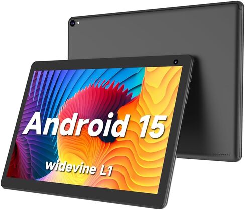 تابلت COOPERS مقاس 10 بوصة، جهاز لوحي Android 15، ذاكرة وصول عشوائي 32 جيجابايت سعة 1 تيرابايت توسيع أجهزة الكمبيوتر اللوحية، معالج رباعي النواة بطارية 6000 مللي أمبير في الساعة، شاشة لمس IPS 1280 × 800، كاميرا مزدوجة عالية الدقة 2 + 8 ميجابكسل، كمبيوتر ل in Kuwait
