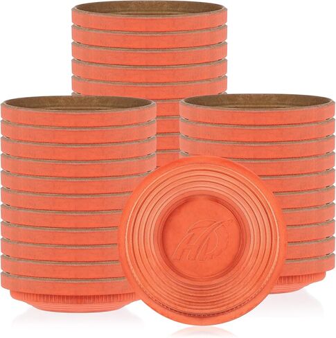 100 Pcs Clay Pigeon Trap and Skeet Targets Biodegradable Clay Target Refill Disks, 110mm High-Visibility Orange Targets for Skeet & Trap Shooting, Practice Shattering Disc in Kuwait