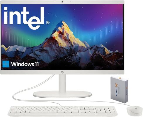 كمبيوتر مكتبي HP 2026 الكل في واحد بدقة FHD مقاس 22 بوصة • الإصدار الجديد للاستخدام اليومي • أحدث وحدة معالجة مركزية Intel رباعية النواة من الجيل الثالث عشر • ذاكرة DDR5 بسعة 16 جيجابايت • وحدة تخزين خارجية بسعة 128 جيجابايت + 500 جيجابايت • HDMI • Type-C in Kuwait
