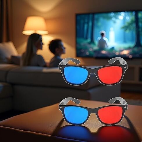 نظارات ثلاثية الأبعاد باللونين الأحمر والأزرق، إطار فيديو عالمي لفيلم تلفزيوني ثلاثي الأبعاد، نظارات ثلاثية الأبعاد لألعاب DVD، نظارات زجاجية ثلاثية الأبعاد لألعاب الأفلام ثلاثية الأبعاد، نظارات عرض ثلاثية الأبعاد، ملحقات نظارات ثلاثية الأبعاد بتصميم بسيط in Kuwait