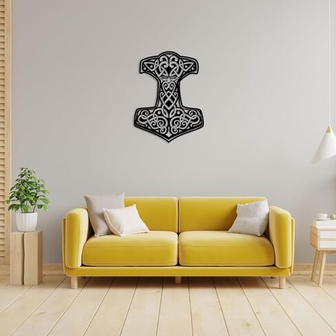 حزمة تصميم Thor Hammer SVG | SVG Png Pdf Eps Dxf تنسيق الملف تنزيل رقمي فوري | ملصق ديكور منزلي مطبوع عليه أساطير الفايكنج الإسكندنافية 0054 in Saudi Arabia