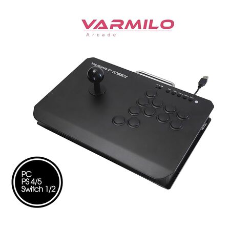 Varmilo Kassai Pro Arcade Fight Stick, Rapid Trigger Controller, Tournament Grade for Fighting Games (Sakura), Compatible with PC/PS4/PS5/Switch1/Switch2 in Saudi Arabia