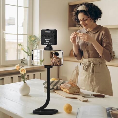 Monkey Tail Mount for Insta360 X5 X4 X3/GO 3S/Ace Pro 2/ONE X2, Camera Clamp Neck Selfie Stick Flexible Mount Bicycle Clip Compatible with DJI OSMO 360/Action 6/Action 5 Pro/Pocket 3 Accessories in Kuwait