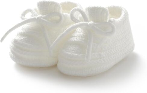 Neiwech Baby Booties Newborn Cozy Soft Warm Knitted Crib Shoes for Infants Boys Gilrs in Saudi Arabia