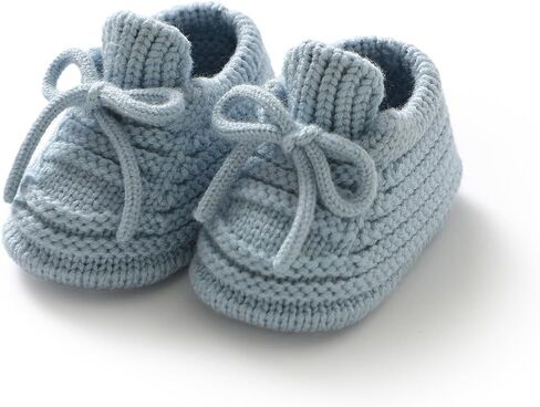 Neiwech Baby Booties Newborn Cozy Soft Warm Knitted Crib Shoes for Infants Boys Gilrs in Saudi Arabia