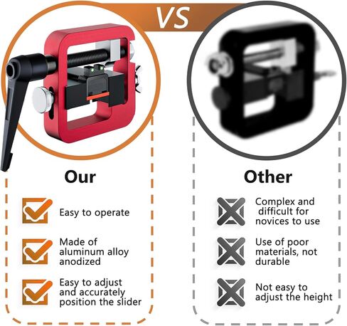 Pistol Sight Pusher Tool, Universal Pistol Sight Pusher Tool for 1911/Glock/Shield/Sig and More – Precision Aluminum Rear Sight Tool for Glock 19, 43 (Red) in Saudi Arabia
