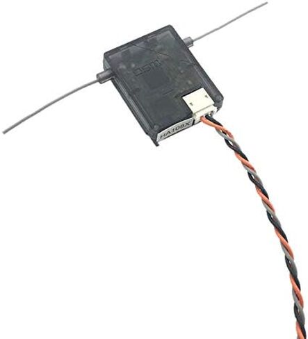 DSMX Receiver Satellite for AR6210 AR8000 AR9020 AR12120 Receiver, Black, 322831 in Saudi Arabia