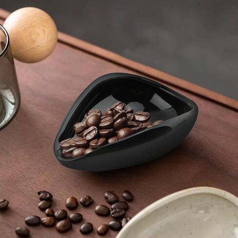 Coffee Bean Dosing Cup and Spray Bottle Set, Ceramic Espresso Dosing Cup Measuring Tray for Coffee Beans and Tea, Espresso Accessories in Kuwait