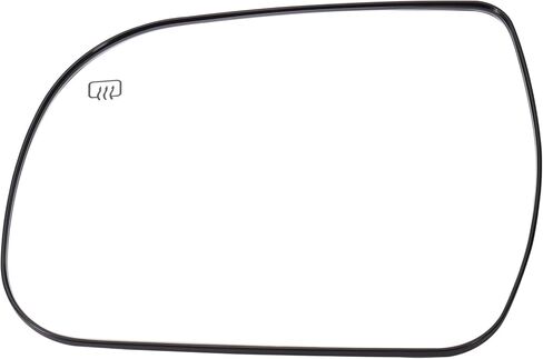 Driver Side Mirror for Toyota Sienna 2013-2020 with BSD Left Side Mirror Glass Replacement w/o Atuo Dimming in Saudi Arabia