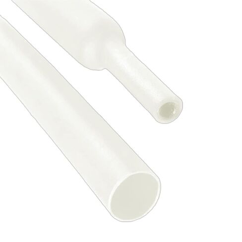Kable Kontrol Heat Shrink Tubing 1 Inch 3:1 Dual Wall Adhesive Lined 4 Ft Long - Cable Sleeve for Automotive and Electrical Use – Waterproof Marine Heat Shrink Tube Wire Wrap, Clear in Saudi Arabia