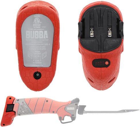 حزمة BUBBA Magnum Lithium Ion Pack - بطارية إضافية أو بديلة لسكين فيليه كهربائي - سعة أكبر بنسبة 50% in Kuwait