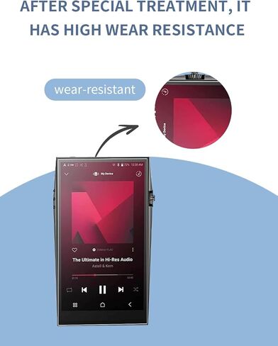 قطعتان من واقي الشاشة المضاد للضوء الأزرق (HD) لجهاز Astell Kern A ultima SP3000M مشغل موسيقى MP3، طبقة واقية للعناية بالعين متوافقة مع مشغل Astell Kern A ultima SP3000M MP3 in Saudi Arabia
