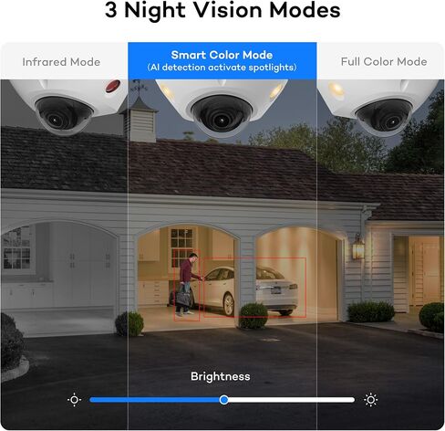 ONWOTE 16 Channel Security Camera System, Face Recognition & AcuSearch, 2 Way Audio, Smart AI Color Night, 16x 5MP 30FPS Vandal Proof PoE IP Cameras,16CH 6K 4K 12MP Commercial NVR, Total 1280ft Cables in Saudi Arabia