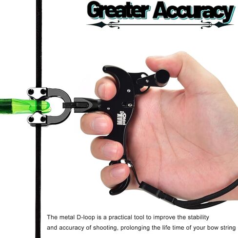 DD Bow Release Archery Release 360° Rotatable Thumb Release for Compound Bow in Kuwait