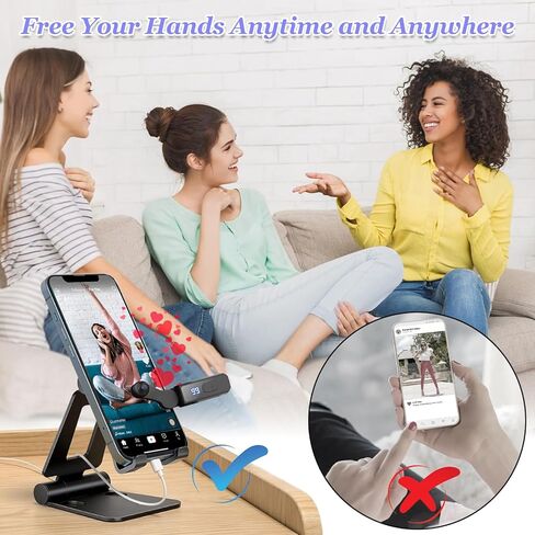 Auto Clicker for Smart Phone, Phone Screen Device Speed Clicker, Fast Click Simulation Finger Continuous Click for Phone Apps Game Live Broadcasts Likes, Adjustable Speed Physical Clicker in Saudi Arabia