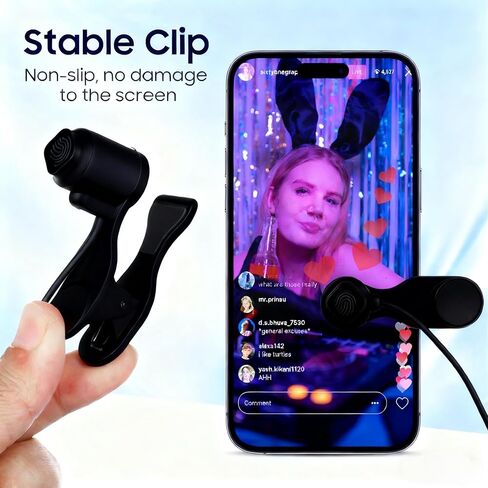 أداة النقر على شاشة الهاتف USB من jojofuny للبث المباشر - جهاز النقر التلقائي على شاشة الهاتف المحمول مع حساسية عالية لمهام مكافأة الألعاب ومحاكاة صنبور الإصبع المستمر in Kuwait